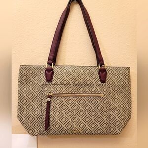 Liz Claiborne shoulder bag. (Jess Shopper Tote bag) 12x10x4.